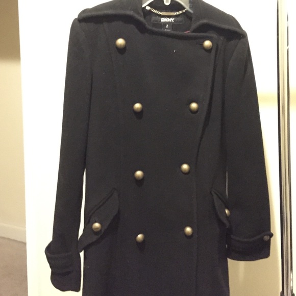 Long wool coat DKNY like new