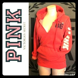 Victoria's Secret PINK pullover hoodie coral