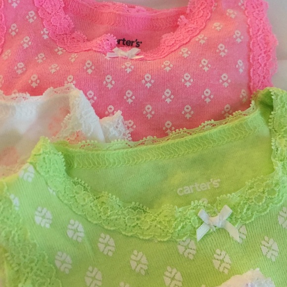 Carters Tank Lace Onesies... - Picture 4 of 4