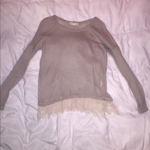 Vintage holey sweater