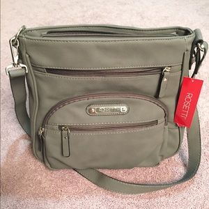 NWT Rosetti Grey Purse