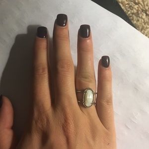 Elise ring. Worn but can get changed out.