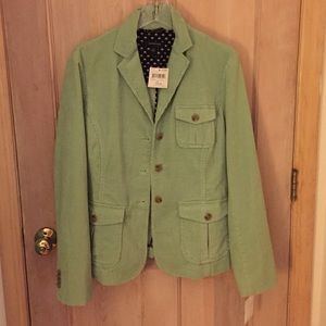 Cute corduroy pale green jacket