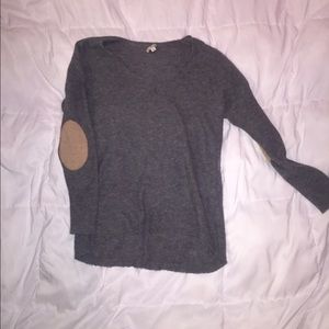 Gap sweater with elbow pads.