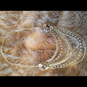 Betsey Johnson Floral Statement Necklace