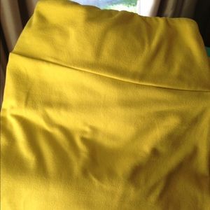 Lularoe TC yellow leggings