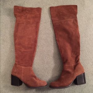 Size 8 Steve Madden orabela boots chestnut