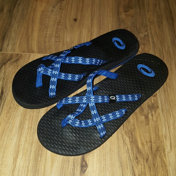 Blue Sandals