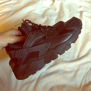Nike Air Huarache Run Black/Black