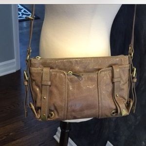 Kooba Taupe / Tan Leather Crossbody