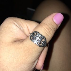 James Avery Cross Ring Size 6