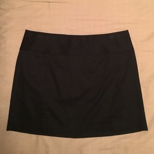 Express black mini skirt