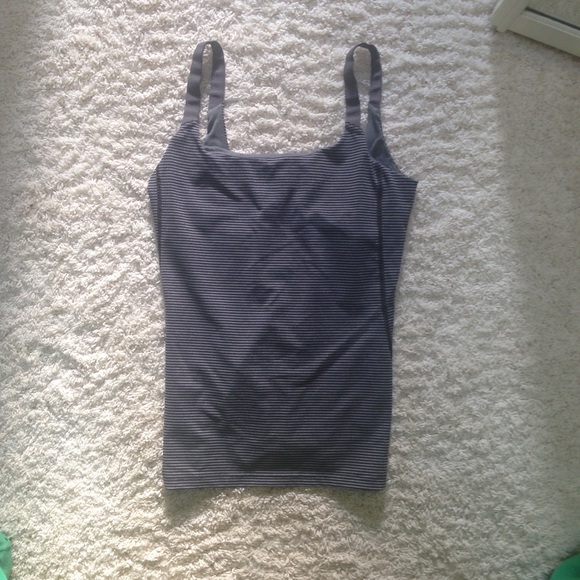 Lululemon stripe blue tank