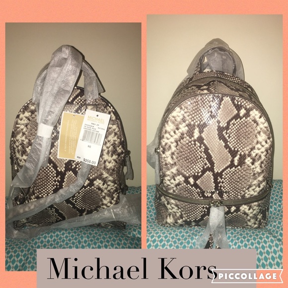 NWT Michael Kors Rhea Small Embossed ❗️sold❗️