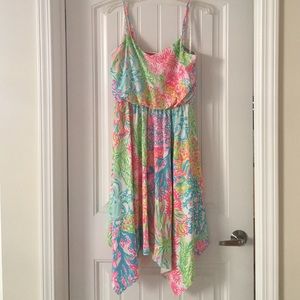 Lilly Pulitzer Dominica Handkerchief Hem Dress