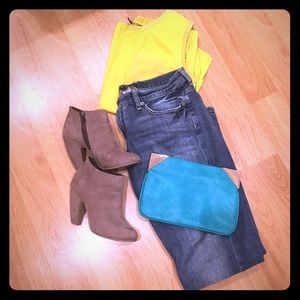 Lucky Brand boyfriend style jeans