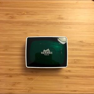 Hermes Eau D'Orange Verte Soap + Hermes Soap Dish!