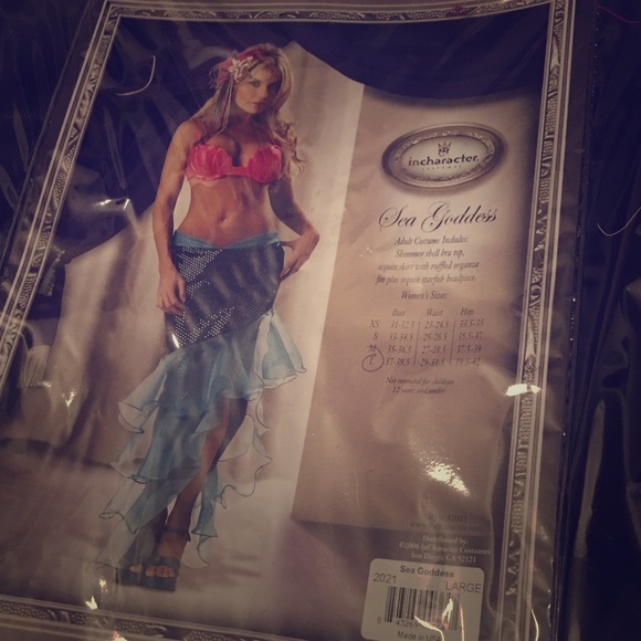 Disney Little Mermaid Costume (Adult) size Large