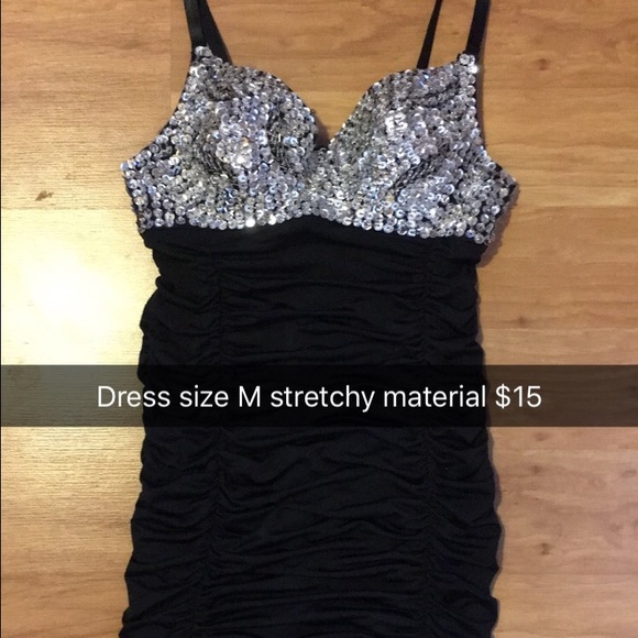Black party dress