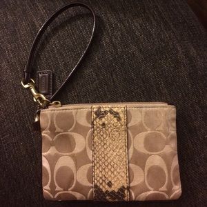 Coach Wristlet