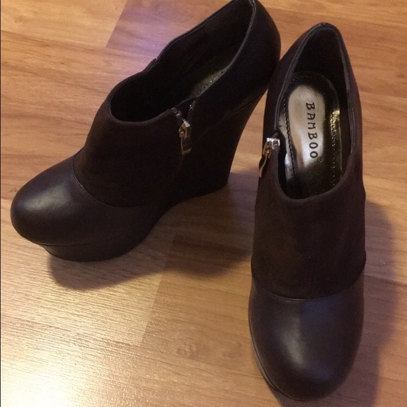 New brown booties