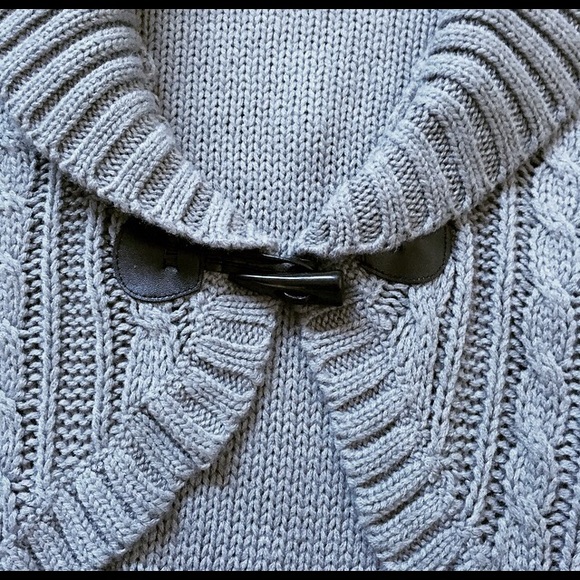 Short gray cardigan - Picture 3 of 3