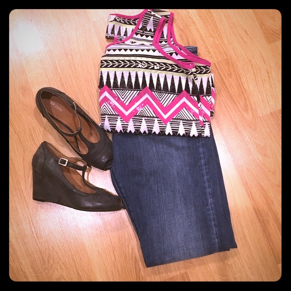 Loft dark color jeans