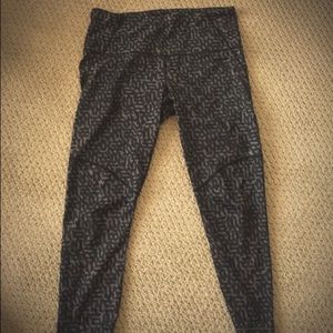 Lululemon Pace Setter Crop