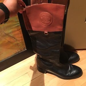 Etienne Aigner Two Toned Riding Boots