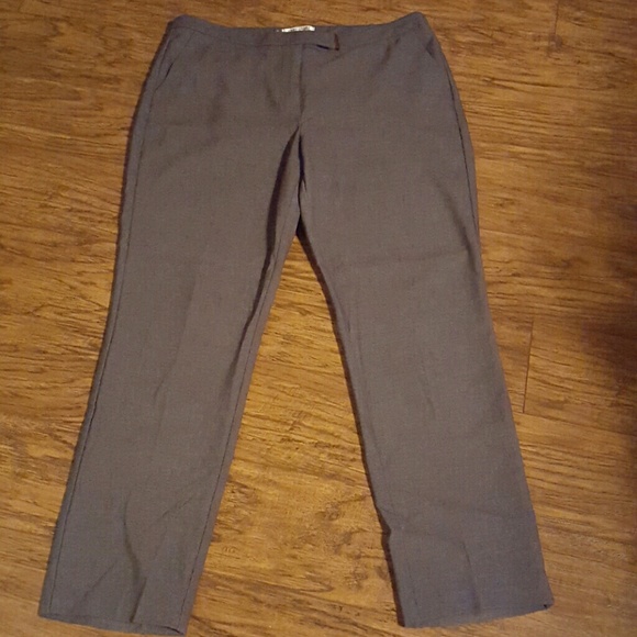 Jennifer Lopez Womens Grey Trousers