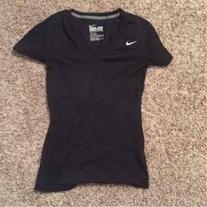 Nike black vneck