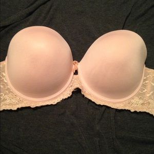 Nude Strapless Bra