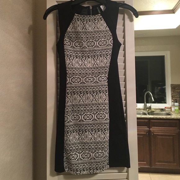 H&M Bodycon tribal dress