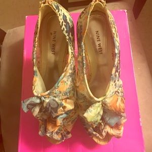 Peek A Boo Open Toe Heels