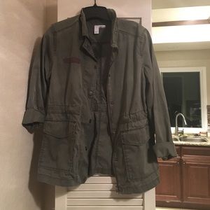 H&M Green Military Jacket