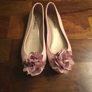 NWOT Pink flats