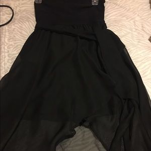 Strapless date night dress