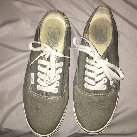 Grey Vans size 7