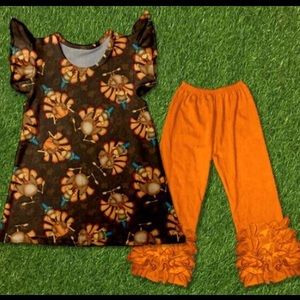 Thanksgiving Turkey Boutique Set