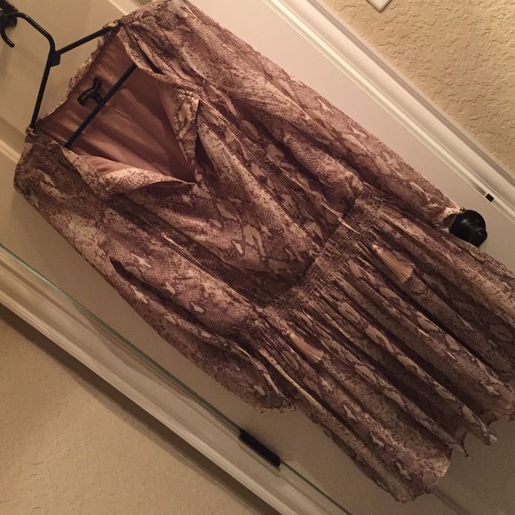 Brand new Banana Republic Snake Print Dress
