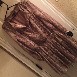 Brand new Banana Republic Snake Print Dress