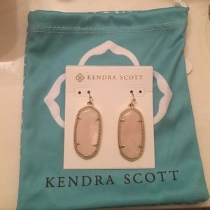 Kendra Scott Rose Quartz Earrings