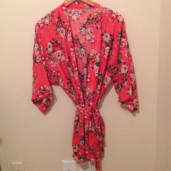 Floral robe