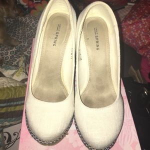 Call it spring wedges- barely worn!