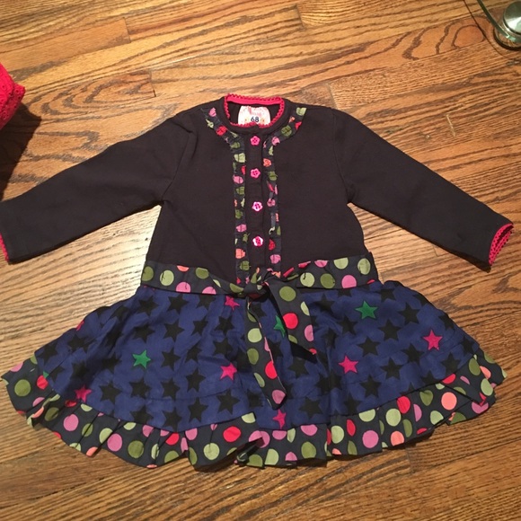 NWOT ruffle dress
