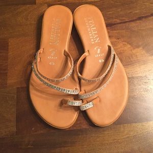 Silver Sandals 6.5