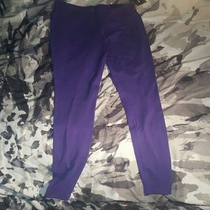 Purple Nike leggings