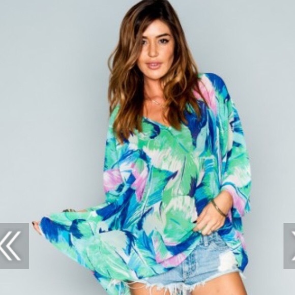 Show Me Your Mumu Tunic - Key West Barbie Print