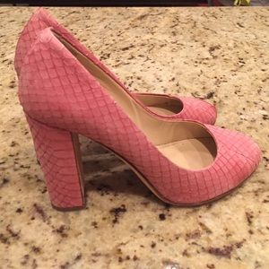 Hold for Hendon -Pink snake skin Jcrew