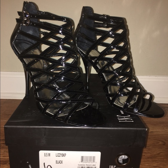 Black INC International Concepts Lizzy Sandals - Picture 1 of 3